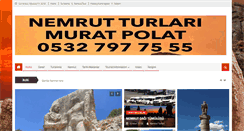 Desktop Screenshot of nemrutturlari.com