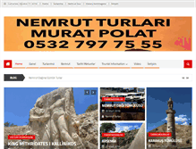 Tablet Screenshot of nemrutturlari.com